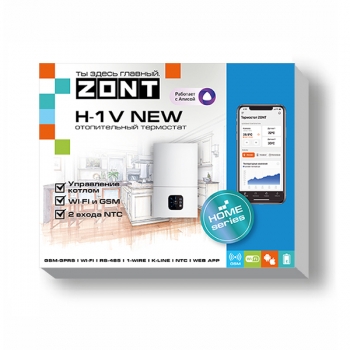Отопительный термостат ZONT H-1V NEW - ML00005890 Отопительный термостат ZONT H-1V NEW - ML00005890
